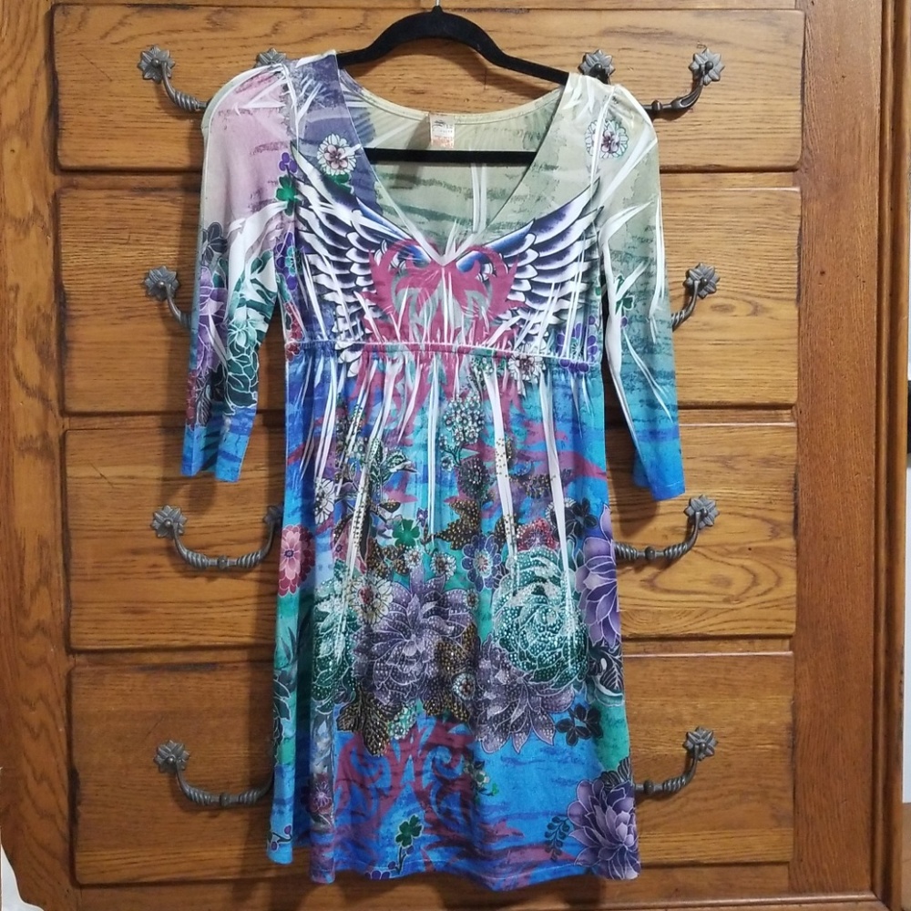 Bejeweled dress